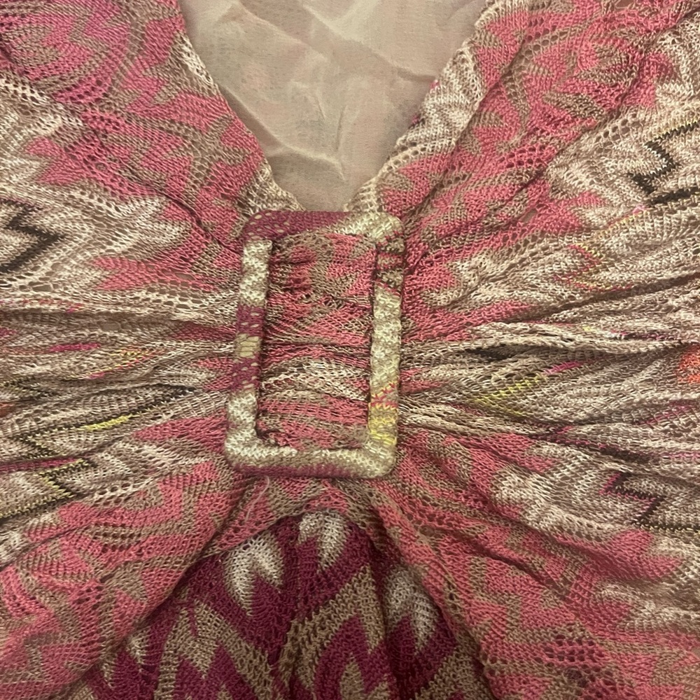 Missoni zig zag pattern dress